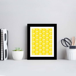 Wallity Cuadro decorativo enmarcado Multicolor SCT-103